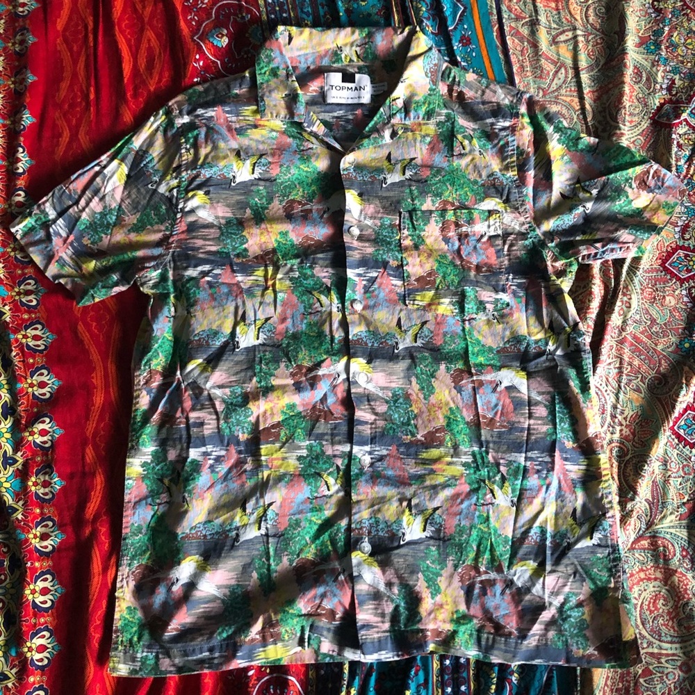 Topman Hawaiian Japanese Shirt